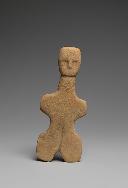 Marble female figure, Marble, Cycladic