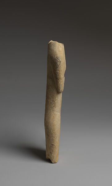 Marble torso of a figure, Marble, Cycladic