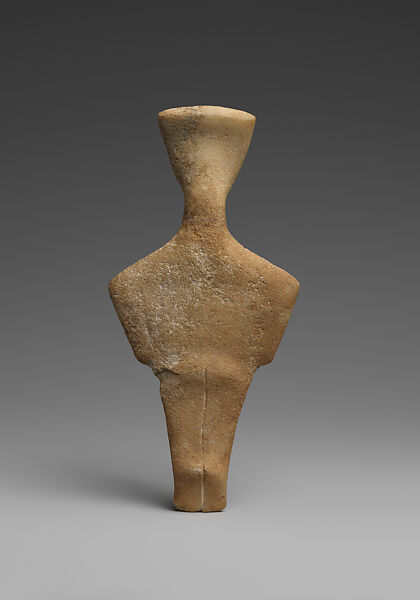 Marble female figure, Marble, Cycladic