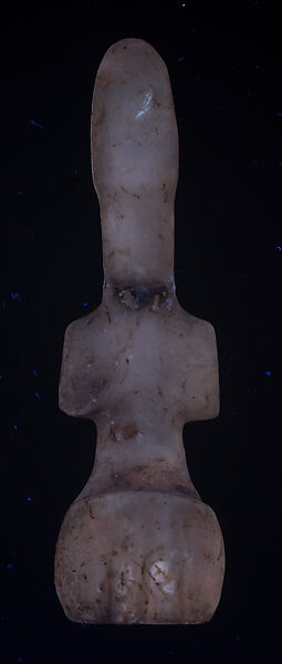 Marble female figure, Marble, Cycladic