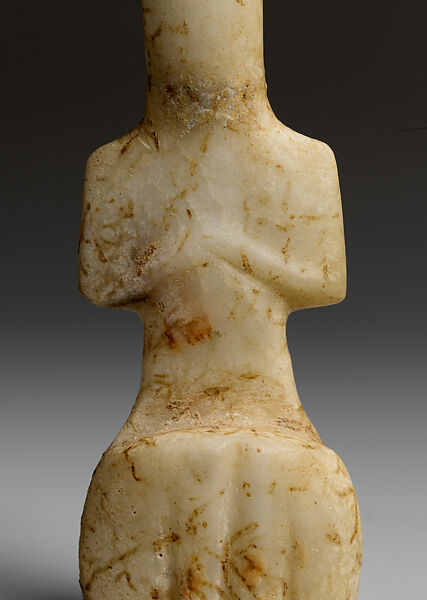 Marble female figure, Marble, Cycladic