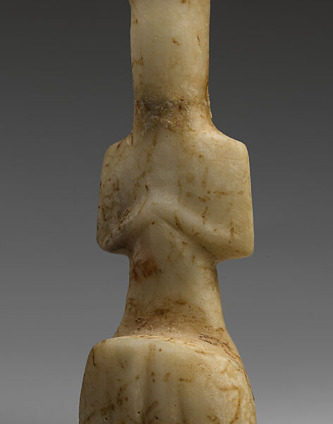 Marble female figure, Marble, Cycladic