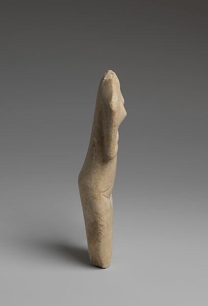 Marble torso of a figure, Marble, Cycladic