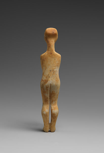 Marble female figure, Marble, Cycladic