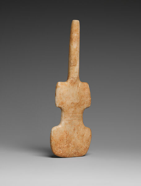Marble female figure, Marble, Cycladic