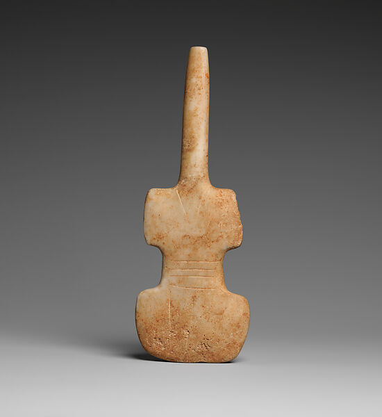 Marble female figure, Marble, Cycladic 