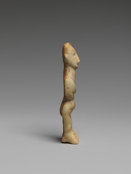 Marble female figure, Marble, Cycladic