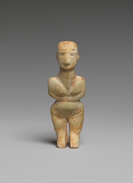 Marble female figure, Marble, Cycladic 