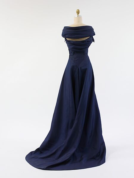 Evening dress, Jean Dessès (French (born Egypt), Alexandria 1904–1970 Athens), silk, French
