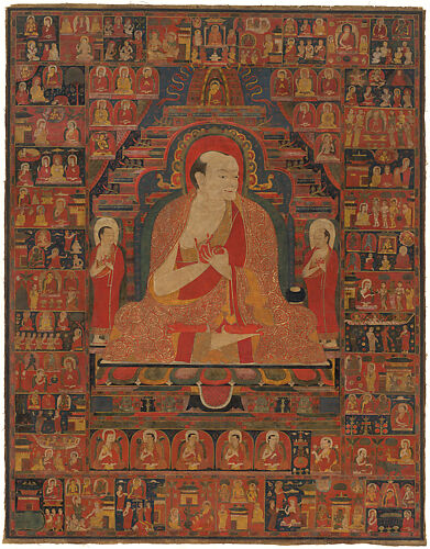 Portrait of Shakyashribhadra with His Life Episodes and Lineage