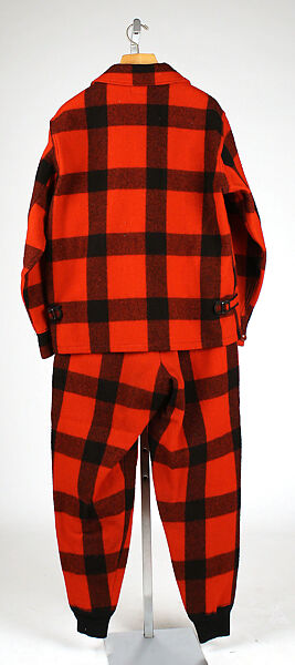 Hunting ensemble, Woolrich Woolen Mills (American, founded 1830), (a, b) wool, American