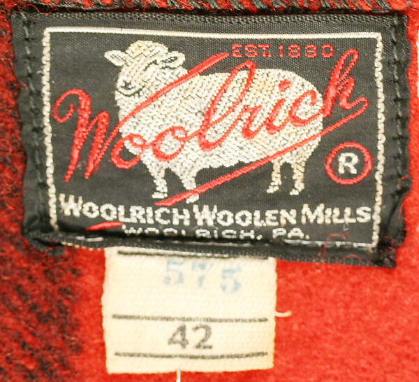 Hunting ensemble, Woolrich Woolen Mills (American, founded 1830), (a, b) wool, American