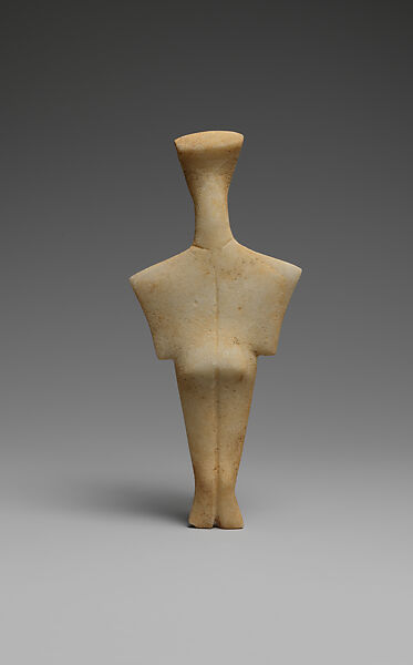 Marble female figure, Marble, Cycladic