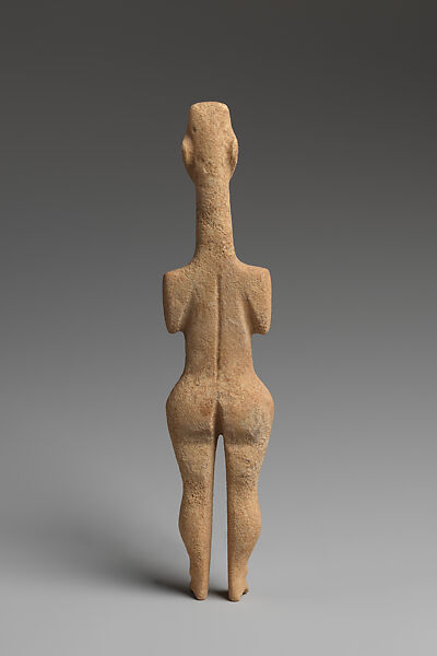 Marble female figure, Marble, Cycladic