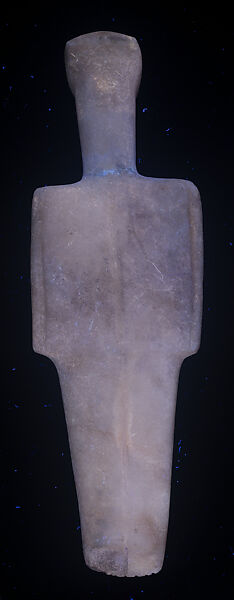 Marble female figure, Marble, Cycladic