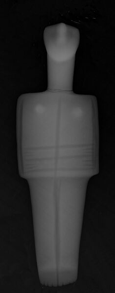 Marble female figure, Marble, Cycladic