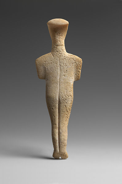 Marble female figure, Marble, Cycladic