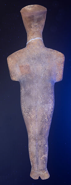 Marble female figure, Marble, Cycladic