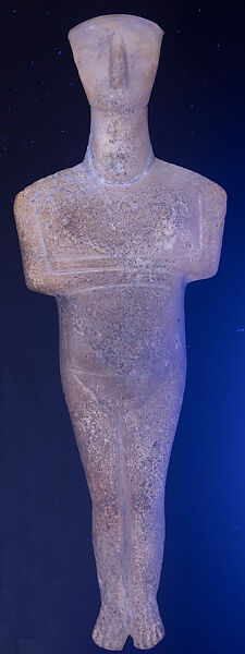 Marble female figure, Marble, Cycladic