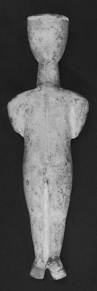 Marble female figure, Marble, Cycladic
