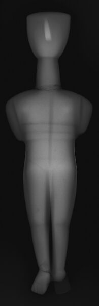 Marble female figure, Marble, Cycladic