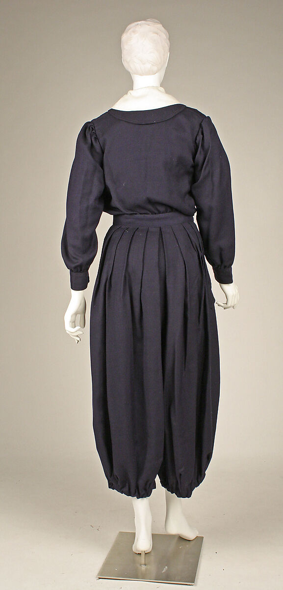 Athletic ensemble, (a–c, f) Columbia Gymnasium Suit Co. (American), (a, d, e) wool; (b, c) cotton; (f) linen, American