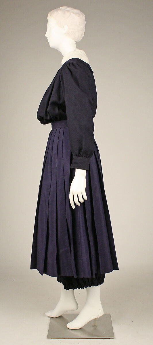 Athletic ensemble, (a–c, f) Columbia Gymnasium Suit Co. (American), (a, d, e) wool; (b, c) cotton; (f) linen, American