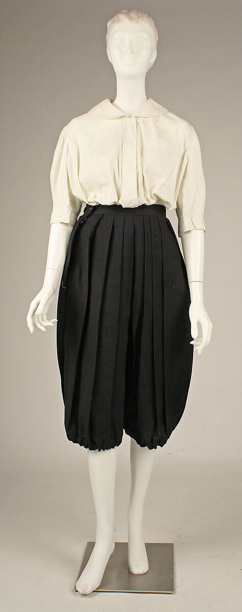 Athletic ensemble, (a–c, f) Columbia Gymnasium Suit Co. (American), (a, d, e) wool; (b, c) cotton; (f) linen, American