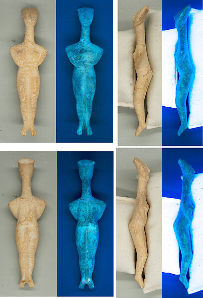 Marble female figure, Marble, Cycladic