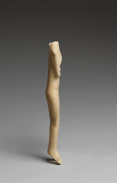Marble female figure, Marble, Cycladic