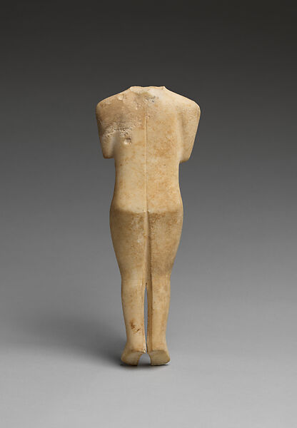 Marble female figure, Marble, Cycladic