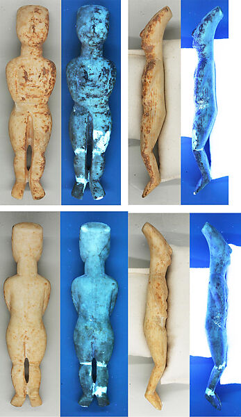 Marble female figure, Marble, Cycladic