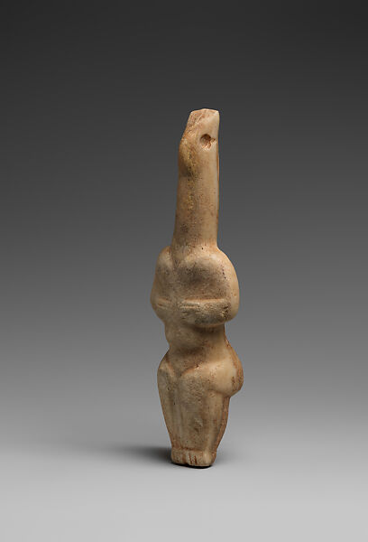 Marble female figure, Marble, Cycladic