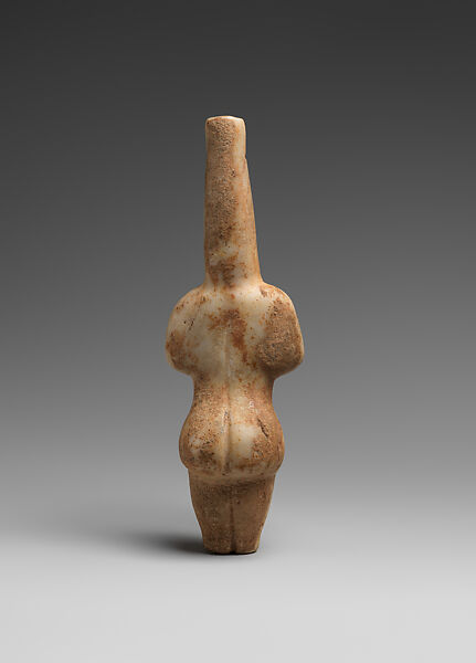 Marble female figure, Marble, Cycladic