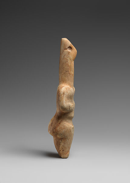 Marble female figure, Marble, Cycladic