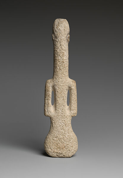 Marble female figure, Marble, Cycladic