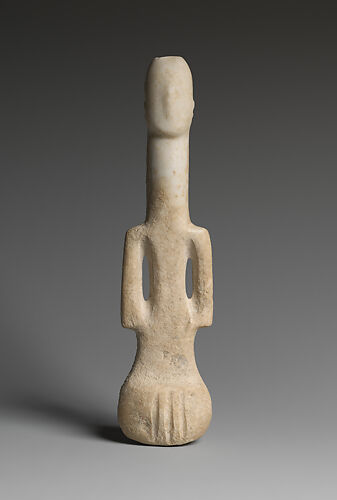 Marble female figure