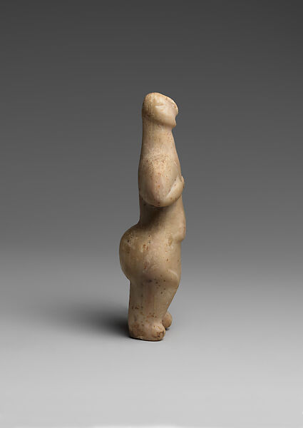 Marble female figure, Marble, Cycladic