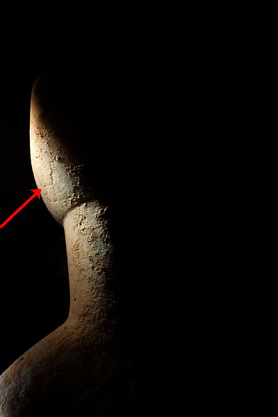 Marble female figure, Marble, Cycladic