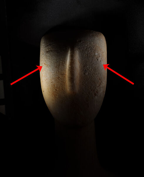 Marble female figure, Marble, Cycladic