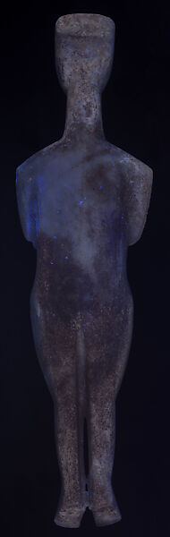 Marble female figure, Marble, Cycladic