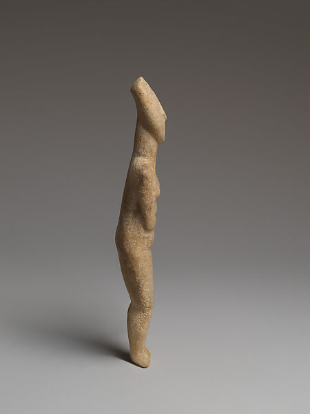 Marble female figure, Marble, Cycladic