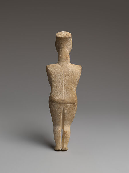 Marble female figure, Marble, Cycladic