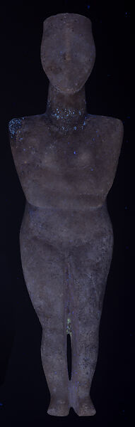 Marble female figure, Marble, Cycladic