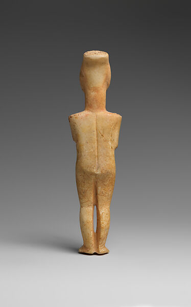 Marble female figure, Marble, Cycladic