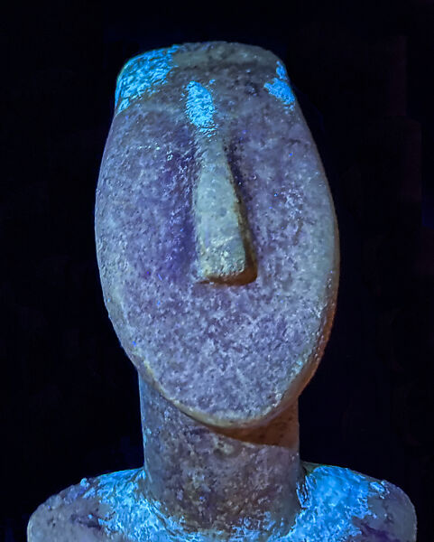 Marble female figure, Marble, Cycladic