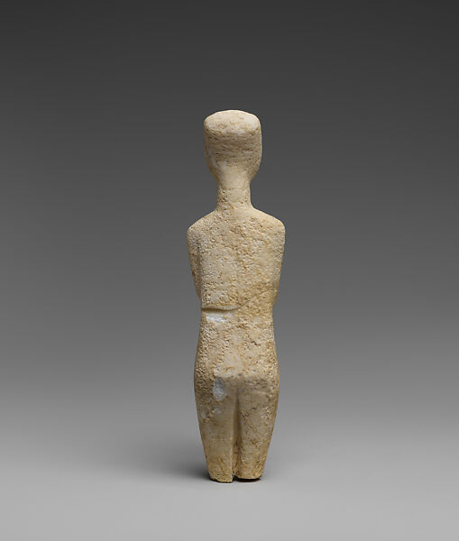 Marble female figure, Marble, Cycladic