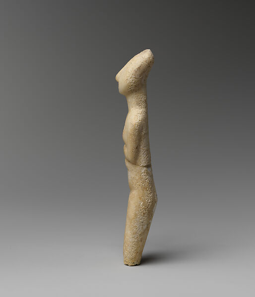 Marble female figure, Marble, Cycladic