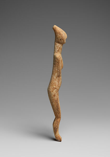Marble female figure, Marble, Cycladic
