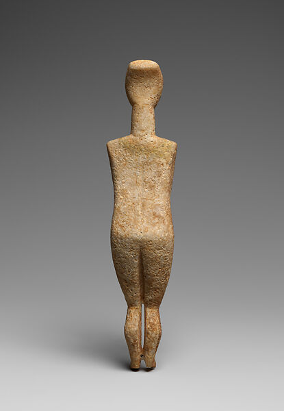Marble female figure, Marble, Cycladic
